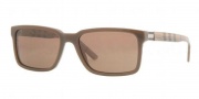 Burberry BE 4097 Sunglasses Sunglasses - 323773 Brown Hazelnut / Brown