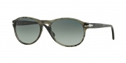 Persol PO 2931S Sunglasses Sunglasses - 102071 Striped Grey / Gradient Grey
