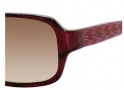 Liz Claiborne 523/S Sunglasses  Sunglasses - 0JJJ Marble Bordeaux Glitter (S4 Brown Gradient Lens 