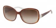 Prada PR 17NS Sunglasses Sunglasses - ACN6S1 Top Light Havana-Ivory / Brown Gradient