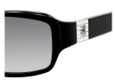 Liz Claiborne 534/S Sunglasses Sunglasses - 0807 Black (LF Gray Gradient Lens)