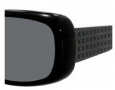 Liz Claiborne 536/S Sunglasses Sunglasses - 807P Black (RA Gray Polarized Lens)