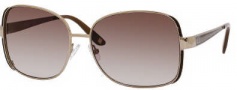 Liz Claiborne 541/S Sunglasses Sunglasses - OFG1 Almond Brown (Y6 Brown Gradient Lens)