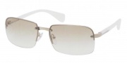 Prada PR 61NS Sunglasses Sunglasses - ZVN9S1 Pale Gold / Brown Gradient