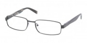 Prada PR 50OV Eyeglasses Eyeglasses - 1BO1O1 Black Demi Shiny