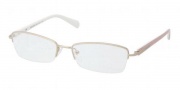 Prada PR 52OV Eyeglasses Eyeglasses - EAG1O1 Pale Gold