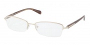 Prada PR 52OV Eyeglasses Eyeglasses - ZVN1O1 Pale Gold