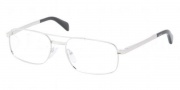 Prada PR 62NV Eyeglasses Eyeglasses - 1BC1O1 Silver