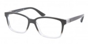 Prada PR 01OV Eyeglasses Eyeglasses - ZXA1O1 Black Gradient Crsytal