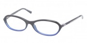 Prada PR 05OV Eyeglasses Eyeglasses - EAF1O1 Black Opal Blue