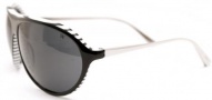 Black Flys Sunglasses Fly Silencer Sunglasses - Black / White Stripes