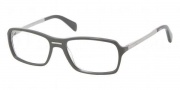 Prada PR 15NV Eyeglasses Eyeglasses - BRP1O1 Top Gray Military Gray