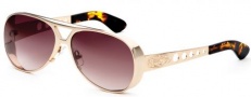 Black Flys Sunglasses King Fly  Sunglasses - Gold