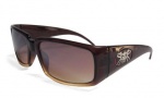 Black Flys Sunglasses Fly Swatter  Sunglasses - Shiny Brown