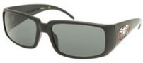 Black Flys Sunglasses Fly Swatter  Sunglasses - Shiny Black