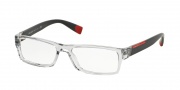 Prada Sport PS 03CV Eyeglasses Eyeglasses - AAA1O1 Smoke Crystal