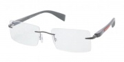Prada Sport PS 52CV Eyeglasses Eyeglasses - AAG1O1 Asphalt Demi Shiny