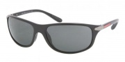 Prada Sport PS 05MS Sunglasses Sunglasses - 1AB1A1 Black / Gray