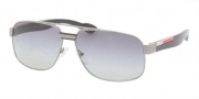 Prada Sport PS 54MS Sunglasses Sunglasses - 5AV3M1 Gunmetal / Gray Gradient
