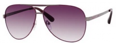 Marc by Marc Jacobs 132/U/S Sunglasses Sunglasses - 0l0W Purple Dark Ruthenium (J8 Mauve Gradient Lens)