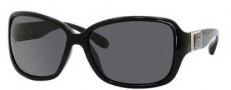 Marc by Marc Jacobs MMJ 182/P/S Sunglasses Sunglasses - 0D28 Shiny Black (RA Gray Polarized Lens)