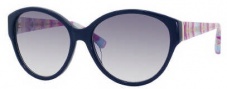 Marc by Marc Jacobs MMJ 200/N/S Sunglasses Sunglasses - OYQC Blue / White Azure (LF Gray Gradient Lens)