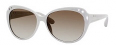 Marc by Marc Jacobs MMJ 232/S Sunglasses Sunglasses - 0R4X White Pink (81 Brown Gray Gradient Lens)