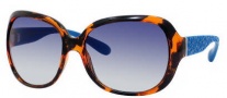 Marc by Marc Jacobs MMJ 240/S Sunglasses Sunglasses - OWEF Havana Red / Turquoise (KX Dark Blue Gradient Lens)