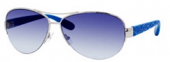 Marc by Marc Jacobs MMJ 242/S Sunglasses Sunglasses - 0WE0 Palladium Turquoise (KX Dark Blue Gradient Lens)