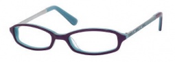 Juicy Couture Love Me Eyeglasses Eyeglasses - OEUA Purple Teal