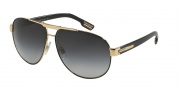 Dolce & Gabbana DG2099 Sunglasses Sunglasses - 10818G Gold Black / Gray Gradient