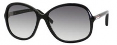 Tommy Hilfiger 1001/S Sunglasses Sunglasses - 0807 Black (JJ Gray Gradient Lens)