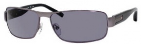 Tommy Hilfiger 1009/S Sunglasses Sunglasses - 0U0H Dark Ruthenium (QF Smoke Lens)