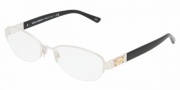 Dolce & Gabbana DG1207 Eyeglasses Eyeglasses - 061 Silver / Black
