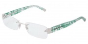 Dolce & Gabbana DG1218 Eyeglasses Eyeglasses - 1080 Silver / Green Crocodile