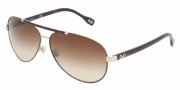 D&G DD6078 Sunglasses Sunglasses - 101813 Pale Gold Brown / Brown Gradient
