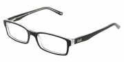 D&G DD1180 Eyeglasses Eyeglasses - 675 Black Top on Clear