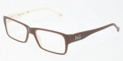 D&G DD1210 Eyeglasses Eyeglasses - 1866 Brown on Beige