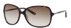 Juicy Couture Story/S Sunglasses Sunglasses - 0086 Dark Havana (Y6 Brown Gradient Lens)