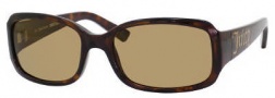 Juicy Couture Fern/S Sunglasses Sunglasses - V08P Tortoise (GN Brown Polarized Lens)
