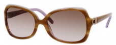 Juicy Couture Halo/S Sunglasses Sunglasses - 0ERL Blonde Lavender (Y6 Brown Gradient Lens)