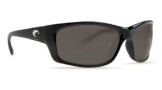 Costa Del Mar Jose RXable Sunglasses Sunglasses - Shiny Black 400 blue mirror