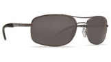 Costa Del Mar Seven Mile RXable Sunglasses Sunglasses - Satin Gunmetal