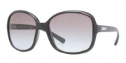 DKNY DY4076 Sunglasses Sunglasses - 329011 Black / Gray Gradient
