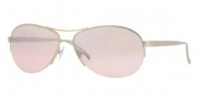 DKNY DY5061 Sunglasses Sunglasses - 11537E Matte Pale Gold / Pink Mirror Silver