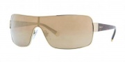 DKNY DY5065 Sunglasses Sunglasses - 11667D Pale Gold Brown / Mirror Brown