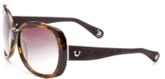 True Religion Ava Sunglasses Sunglasses - Amber Tortoise W/ Brown Lens