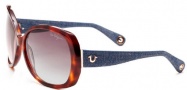 True Religion Ava Sunglasses Sunglasses - Tortoise W/ Grey Gradient Lens