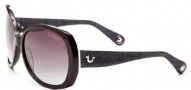 True Religion Ava Sunglasses Sunglasses - Black W/ Grey Gradient Lens