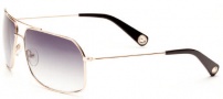 True Religion Harrison Sunglasses Sunglasses - Shiny Gold W/ Grey Gradient Lens